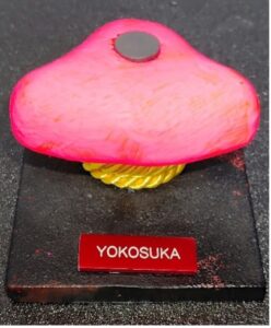 ボラード塗装ー赤色